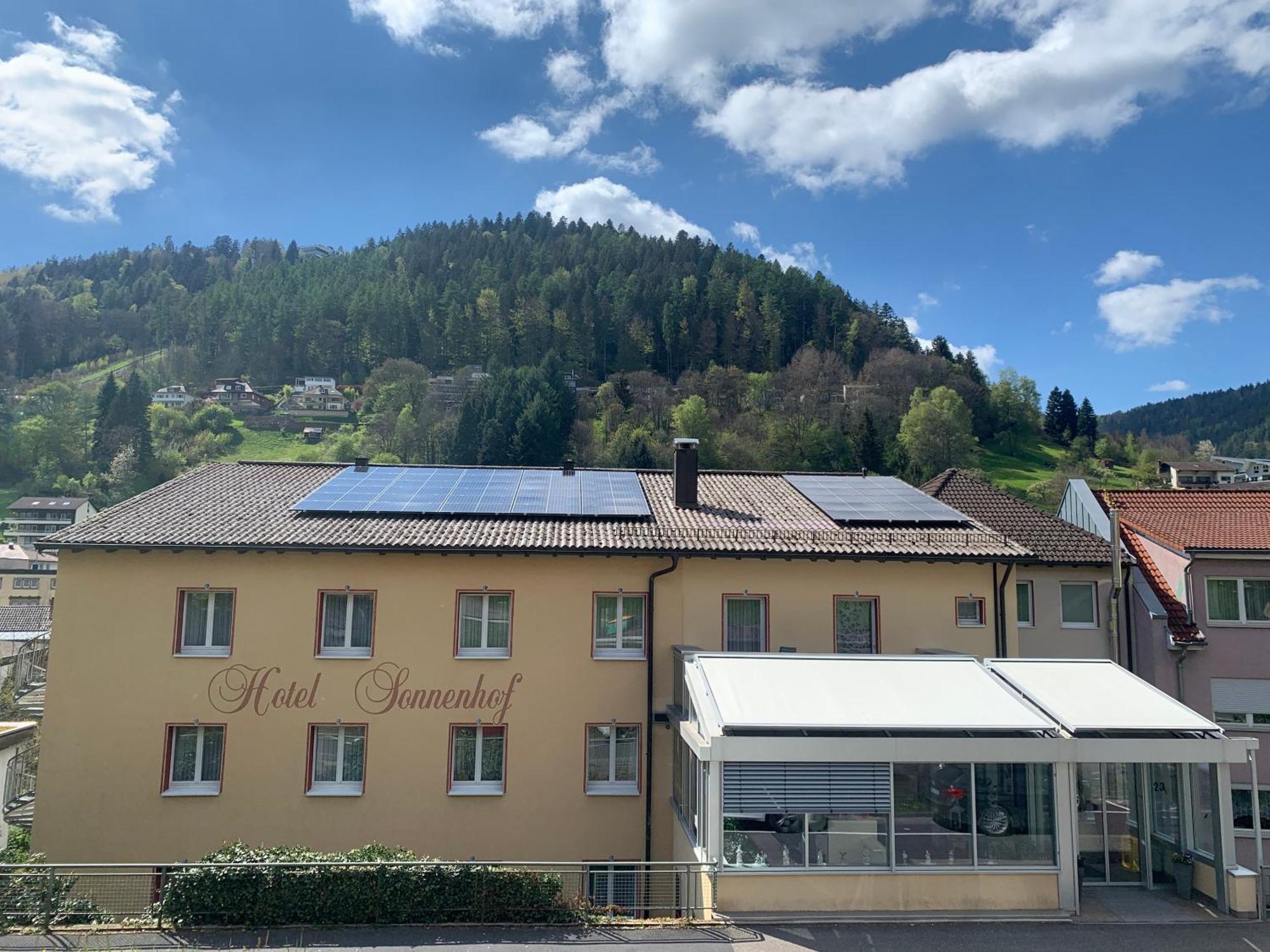 Hotel Sonnenhof Bad Wildbad Buitenkant foto